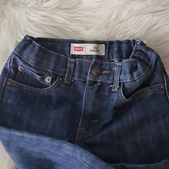 Levi 514 Straight Leg Kids Jeans - Picture 4 of 10